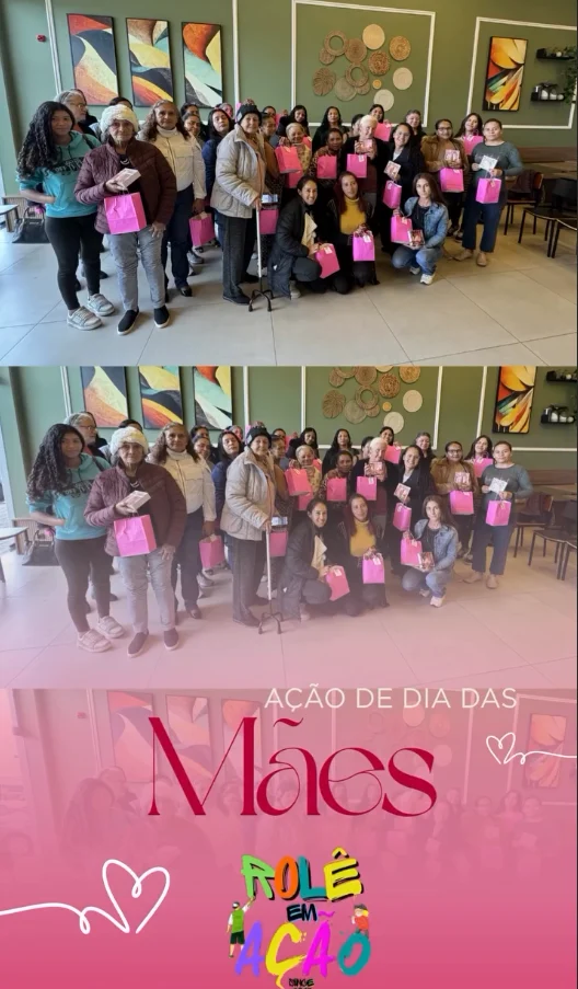 Doações organizadas para entrega
