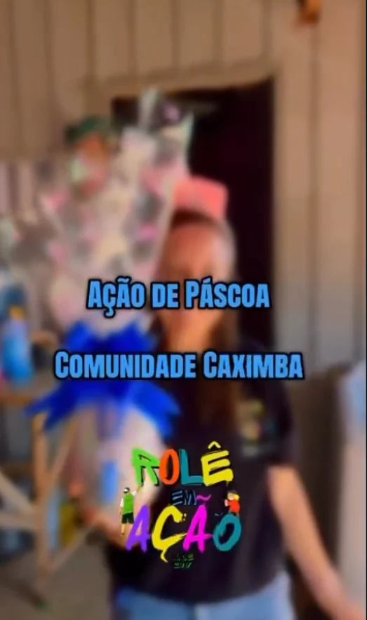 Voluntários em comunidade